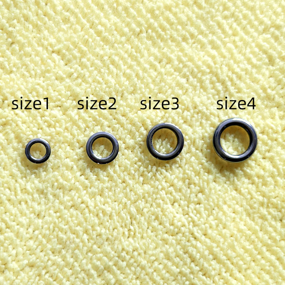 Fishing Equipment Cheap - DNDYUJU 50pcs Fishing Solid Ring Fishing
