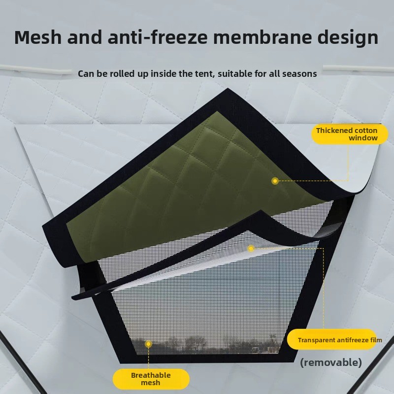 Hexagonal Ice Fishing Hut – Th - đánh giá và giá Fishing Equipment Needed