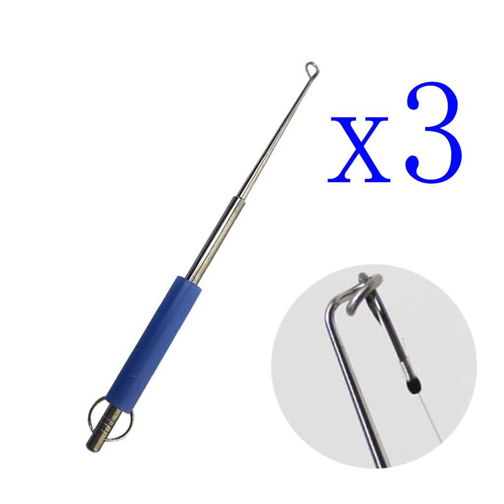 3-Pack Stainless Steel Fish Ho - đánh giá và giá Fishing Equipment Pictures