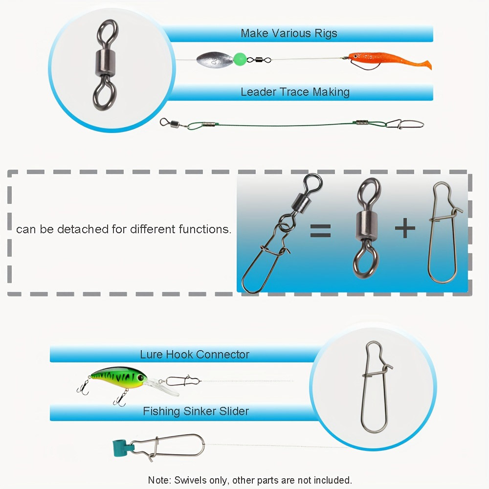 95/210 PCS Set Fishing Connect - đánh giá và giá Fishing Equipment Cheap