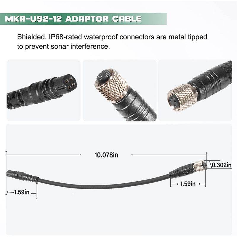 1852072 ‎MKR-US2-12 Universal  - đánh giá và giá Fish Finder