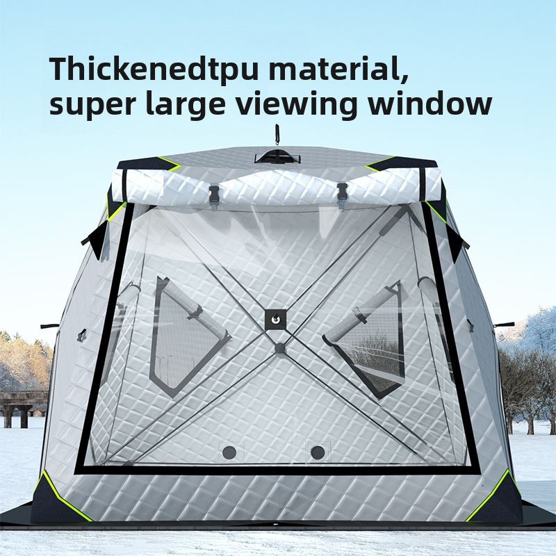 Outdoor Ice Fishing Tent Thick - đánh giá và giá Fishing Equipment Needed