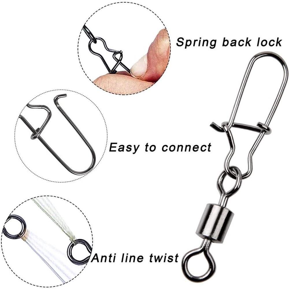 50pcs Set 4#/6#/8#/10#/12# Sta - đánh giá và giá Fishing Equipment Cheap