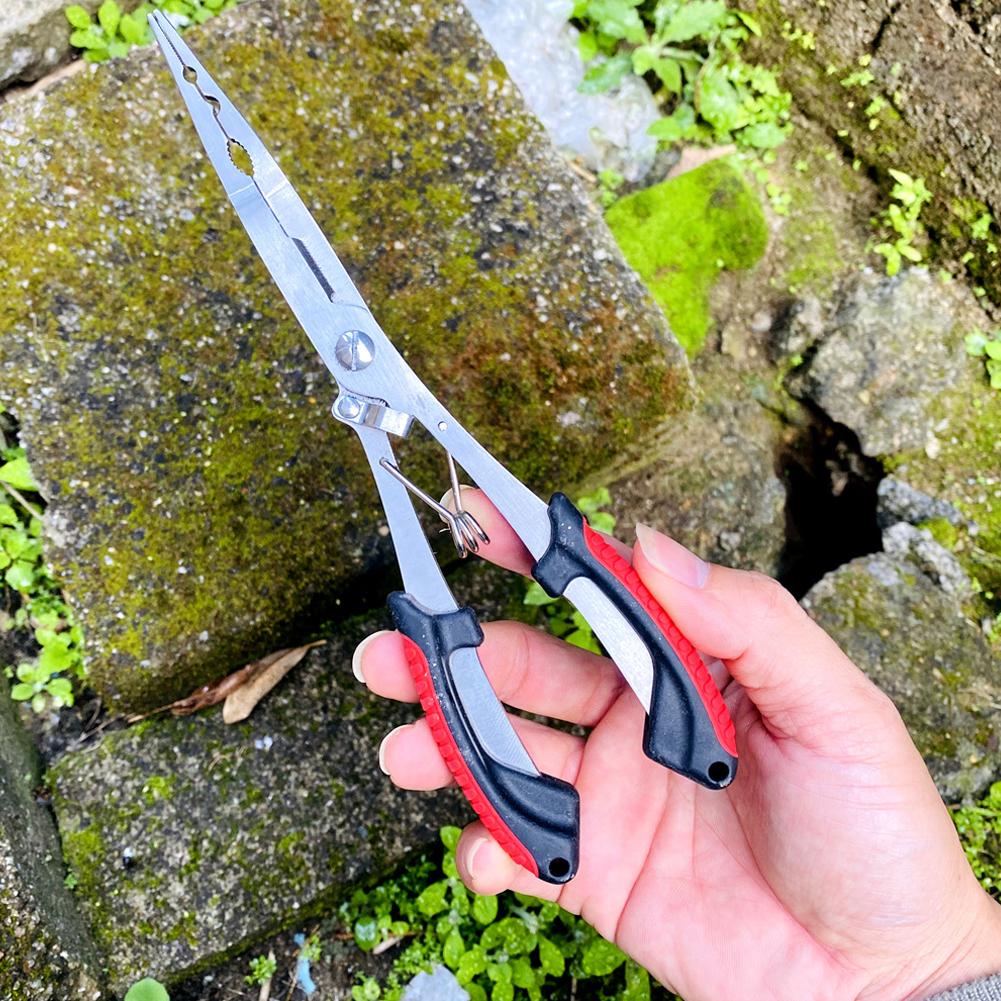 Long Fishing Pliers Scissor Gr - đánh giá và giá Fishing Equipment Cheap