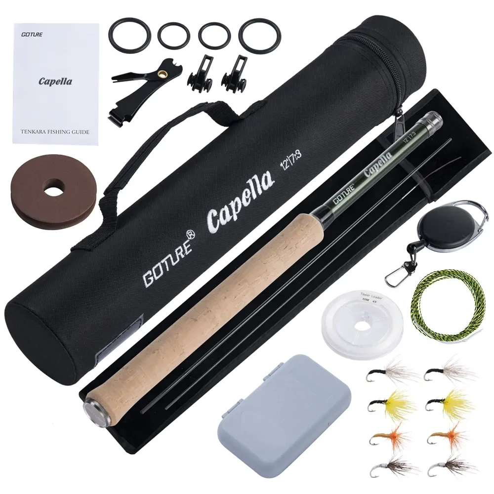 Goture 12FT Classical Tenkara  - đánh giá và giá Fly Fishing Set